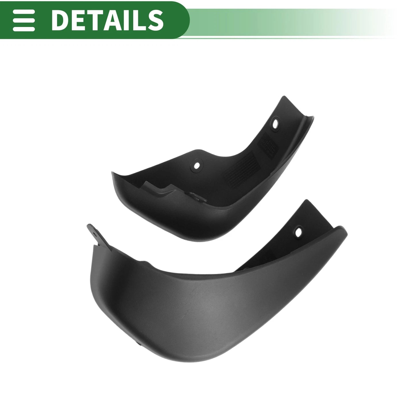 Mud Flaps Splash Guards 1 Set for Nissan JUKE (2011-2015)