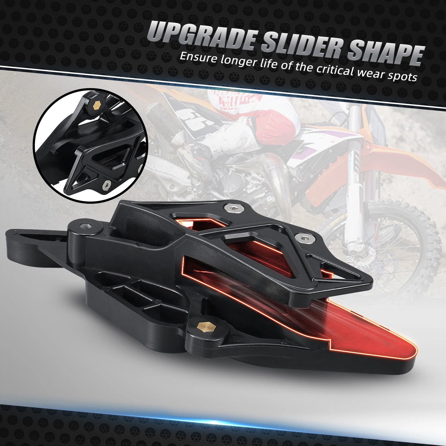 Rear Chain Guide for KTM 250 350 450 XCF SXF (2023-2024)