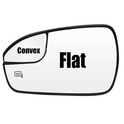 Left Driver Side Mirror Glass Assembly for 2013-2018 Ford Fusion