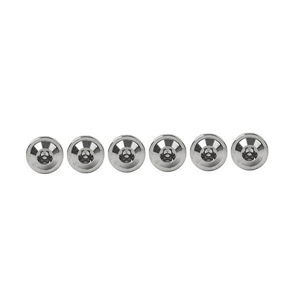 6 x Titanium Alloy M6x25mm Torx Head Bolts for Bike Motor