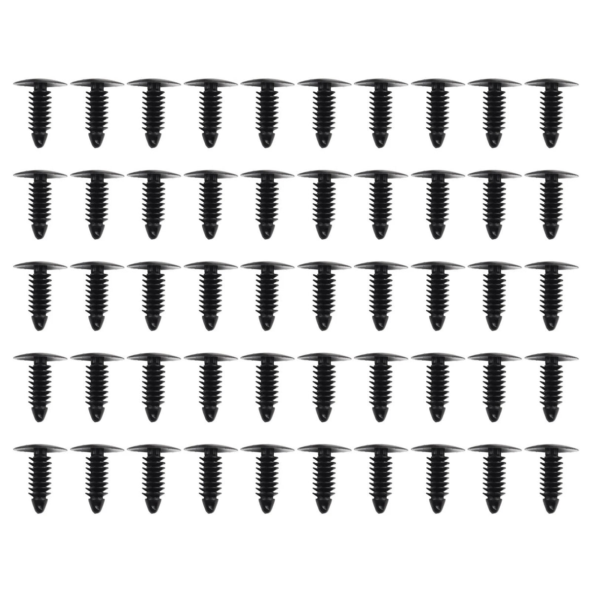 Fastener 50x Black Bumper Fender Clip Accessories for Nissan