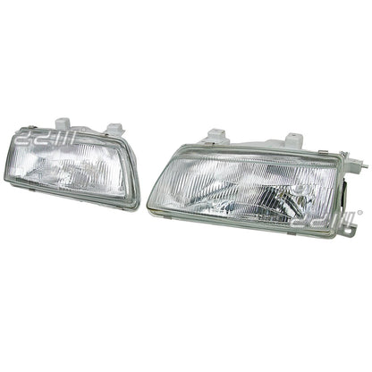 Head Light Glass Lens for Honda Civic EF SH SH4 Sedan (1990-1991) 2 x