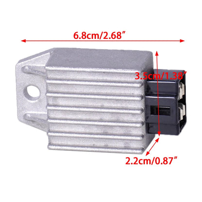 12V 4Pin Voltage Regulator Rectifier for GY6 50-150cc Moped Scooter ATV CITA