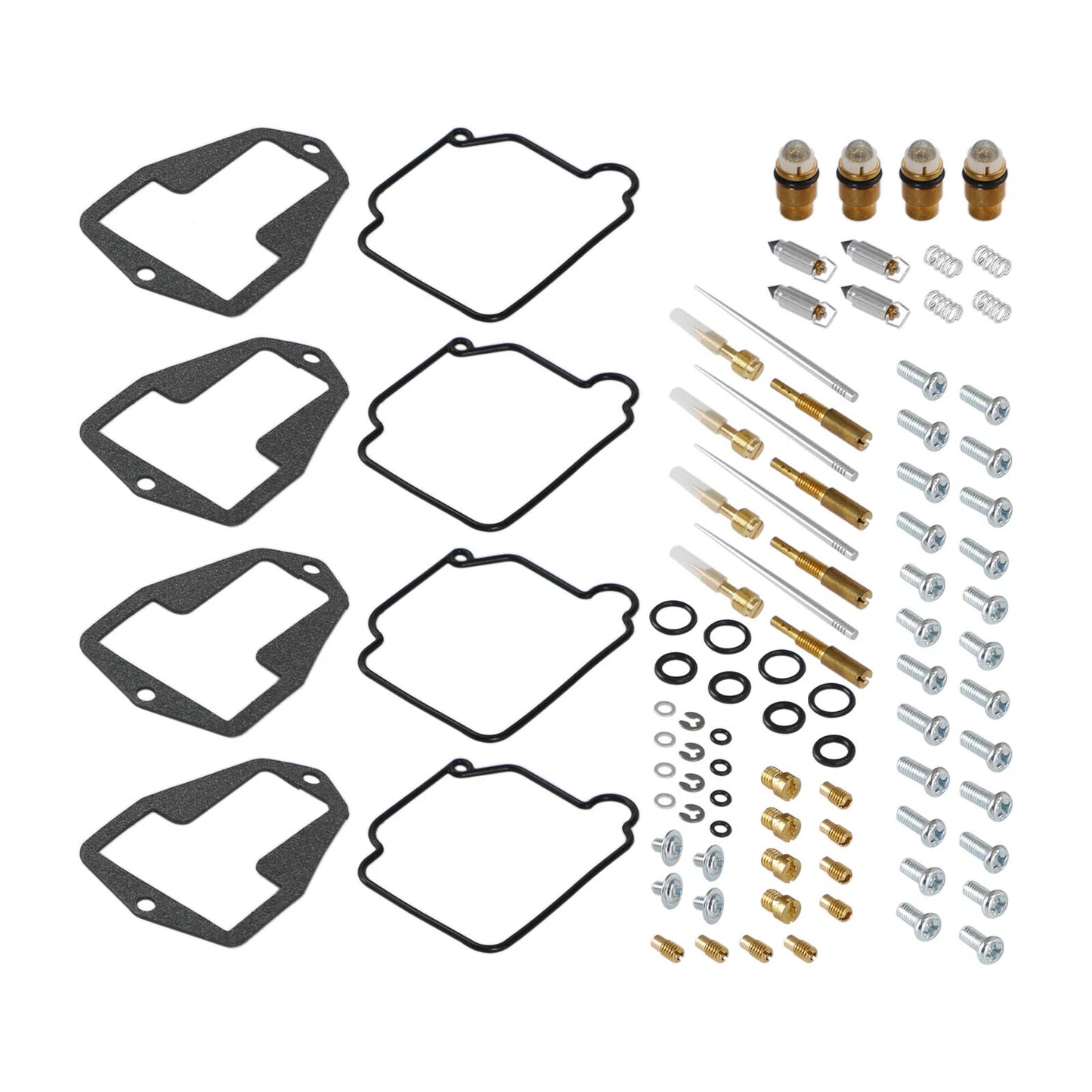 4X Carburetor Repair Kit for Suzuki DR-Z250 (2001-2007)