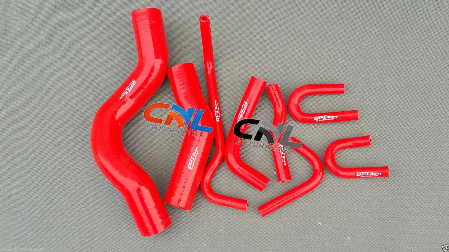 RED Silicone Radiator Heater Bypass Hose for Landcruiser VDJ200 (2008-2021)