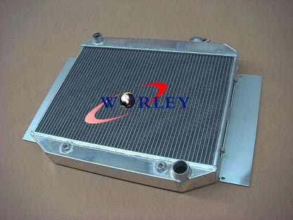 3 Row Alloy Radiator + Fan for Holden Kingswood HD HR HK HT HG 6cyl (1966-1970)