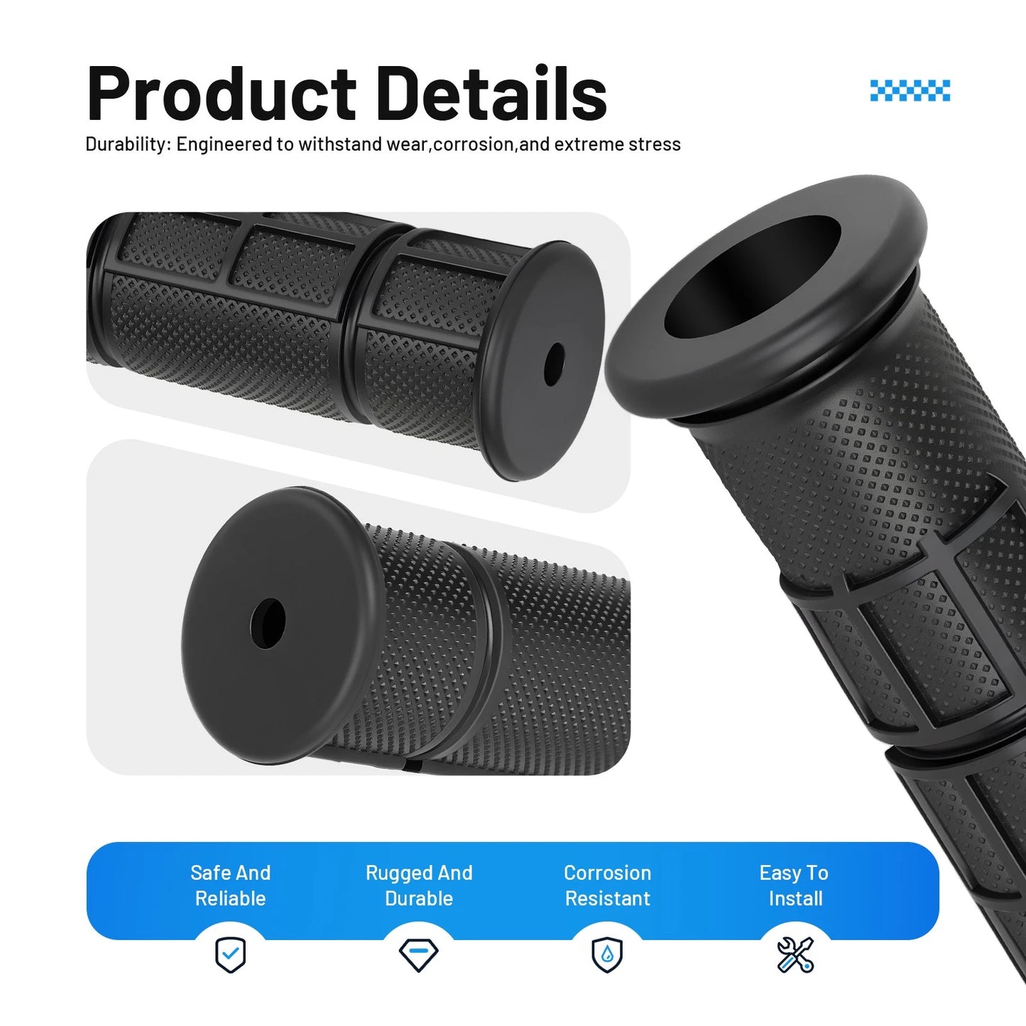 Handlebar Grips for Polaris Sportsman 850/1000 2009-2025