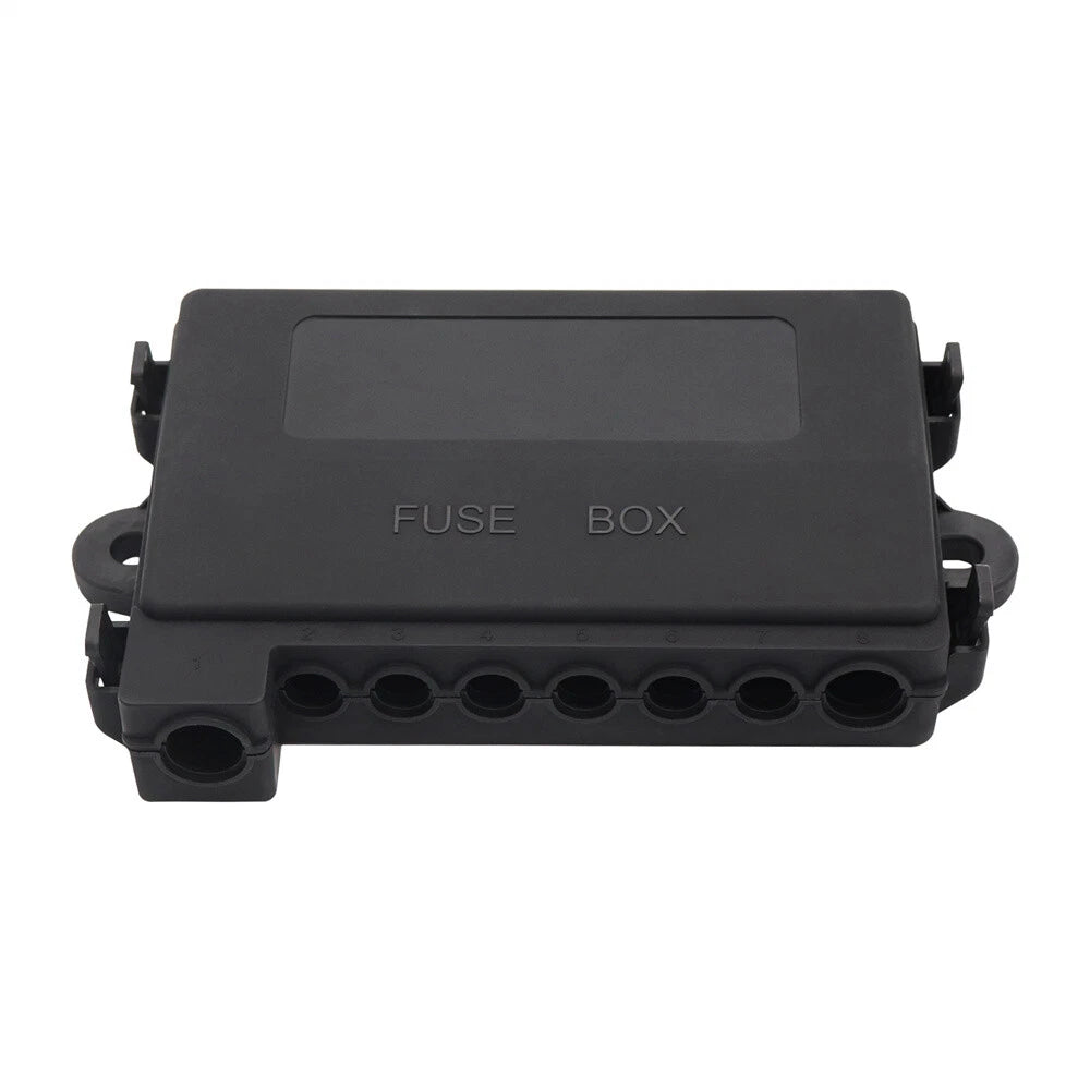 7 Way Fuse Box Power Distribution Assembly for Car (1 in 7 Out)