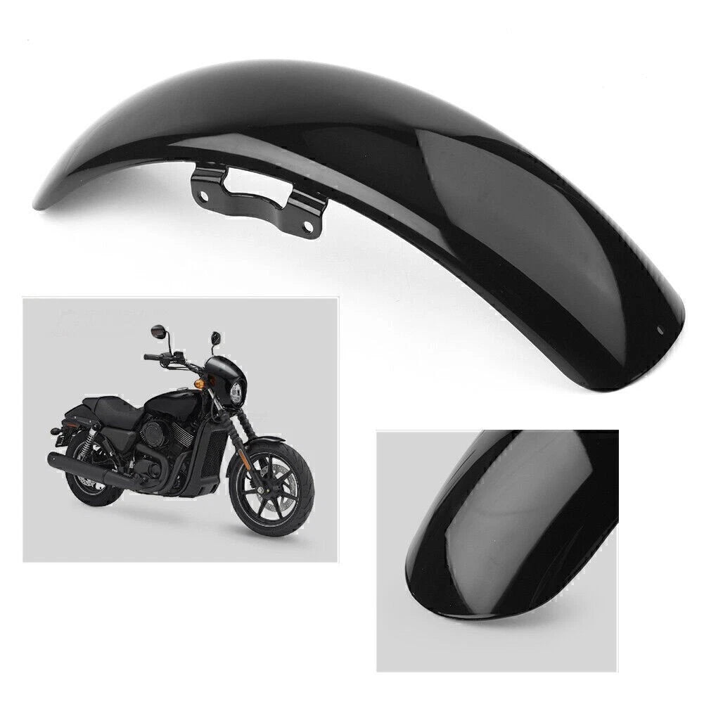 Front Mudguard Cover for Harley Street XG750/XG500 (2015-2017) Black Plastic