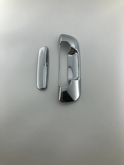 Rear Tailgate Chrome Door Handle Bowl Lid Cover Trim for Jeep Liberty (2002-2007)