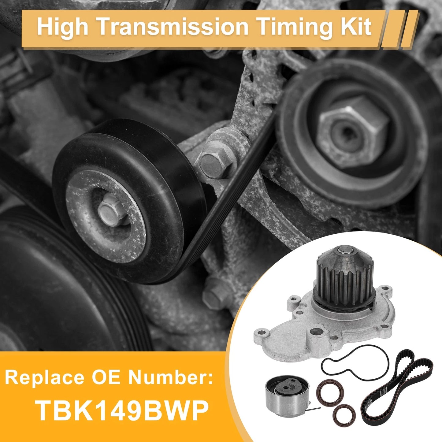 Timing Belt Water Pump Kit for Dodge Neon (1995-2005)