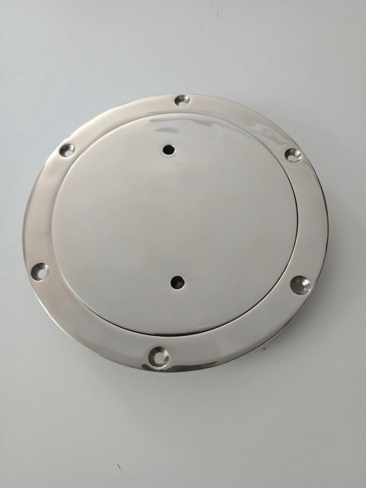 Inspection Port / Deck Plate 170mm OD 316 Stainless Steel for Marine Use