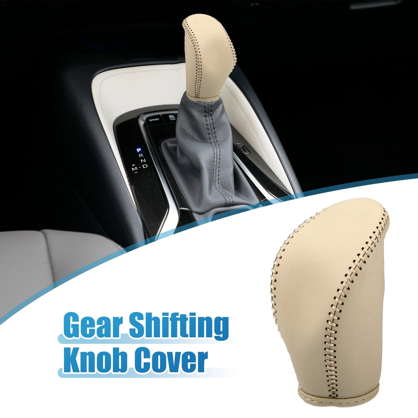 Faux Leather Gear Shifting Knob Cover for Nissan Altima (2013-2018)