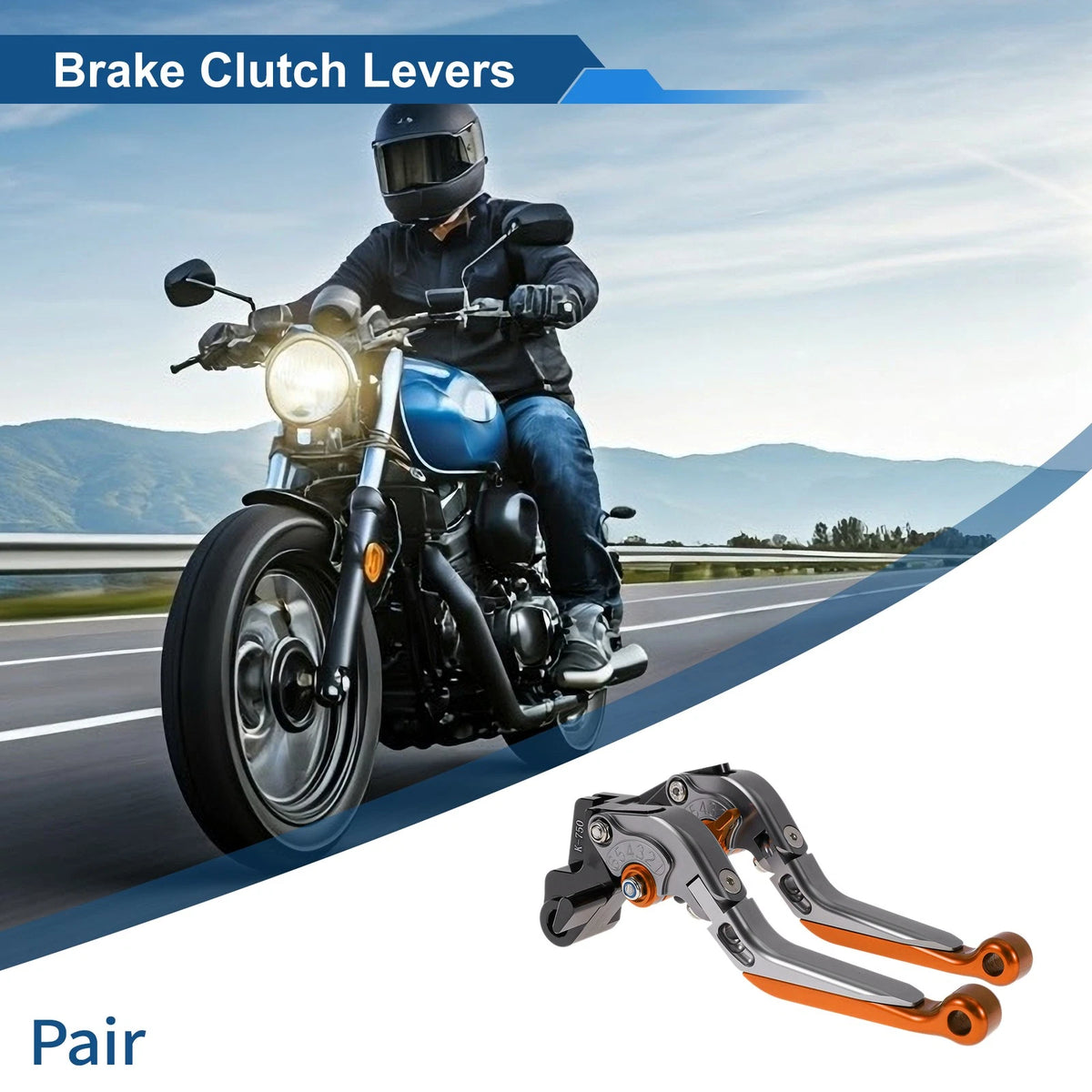 2 x Adjustable Short Long Brake Clutch Levers for Kawasaki NINJA650R