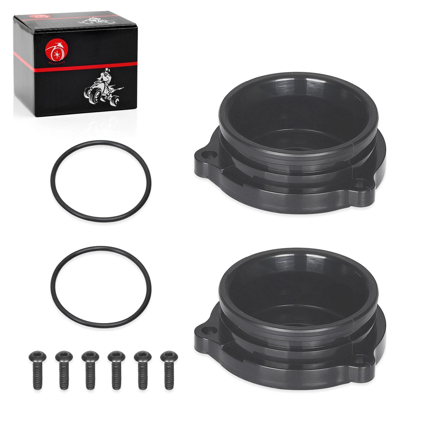 2 Front Wheel Hubcap for Polaris Scrambler Magnum Sportsman