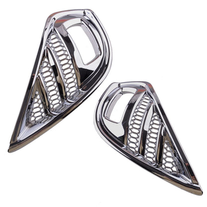Chrome Trims Fog Lights Bumper for Toyota Highlander (2020-2022)