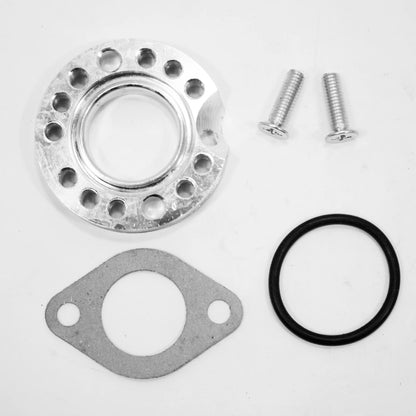 26mm Silver Carburetor Manifold Adaptor for PIT PRO Quad Dirt Bike ATV
