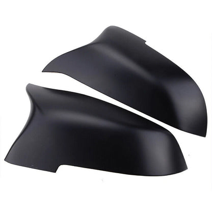 Matte Rearview Mirror Cover Caps for BMW 5 6 7 Series F06 F10 F12 F13 F01 F02 (2010-2017)