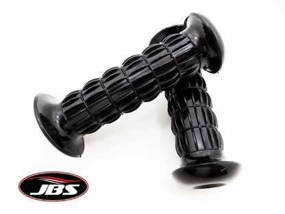 Black Hand Grip Set for Kawasaki KZ750B (1975-1979) - Left & Right Pair