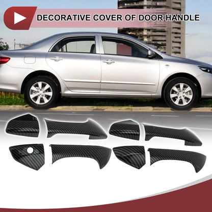 Car Door Handle Covers  for Honda Accord (2008-2012) Black ABS