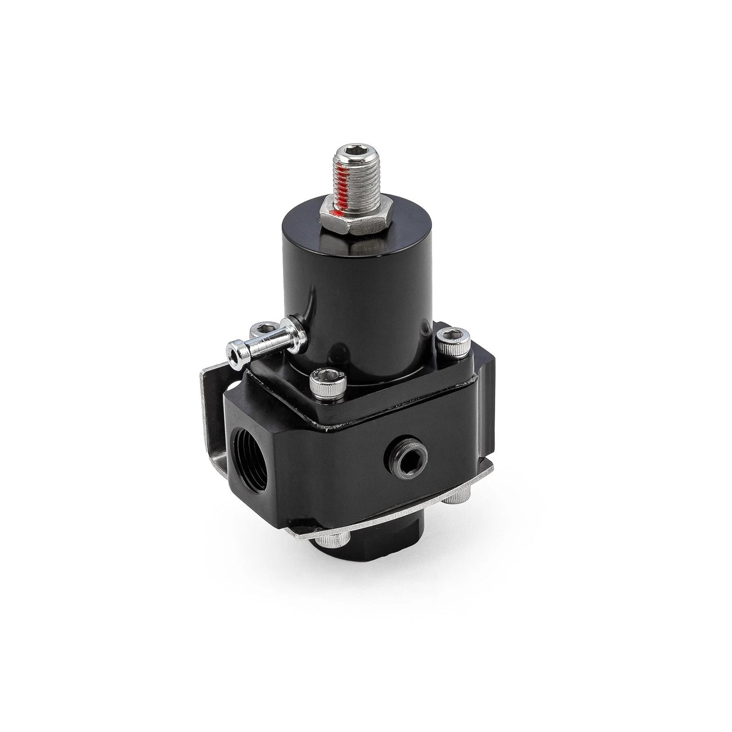 3/8" NPT EFI Fuel Injection Pressure Regulator Black for Universal (N/A)