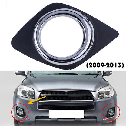 Front Right Bumper Fog Light Cover Trim for Toyota RAV4 (2009-2013)