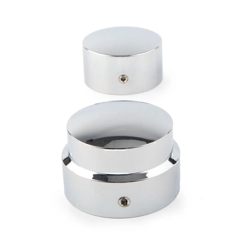 Rear Axle Nut Cover Caps  for Harley 2015-Later XG, 2008-Later XL Dyna Chrome