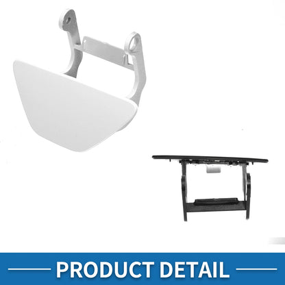 Front Left Washer Nozzle Cover for BMW 528i 2014-2016 (2 x White Caps)