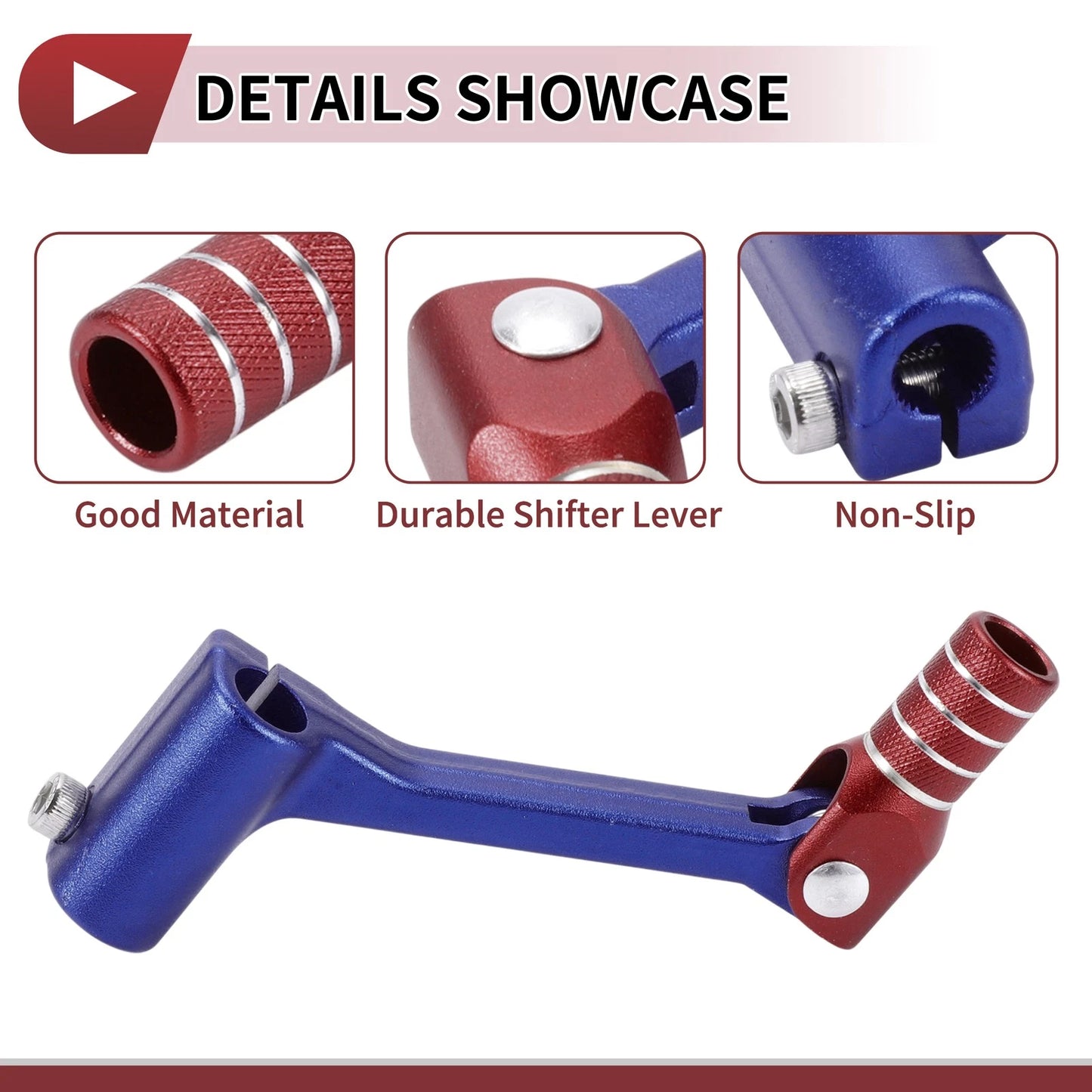 Shifter Lever for Bosuer Cheetah Blue Red