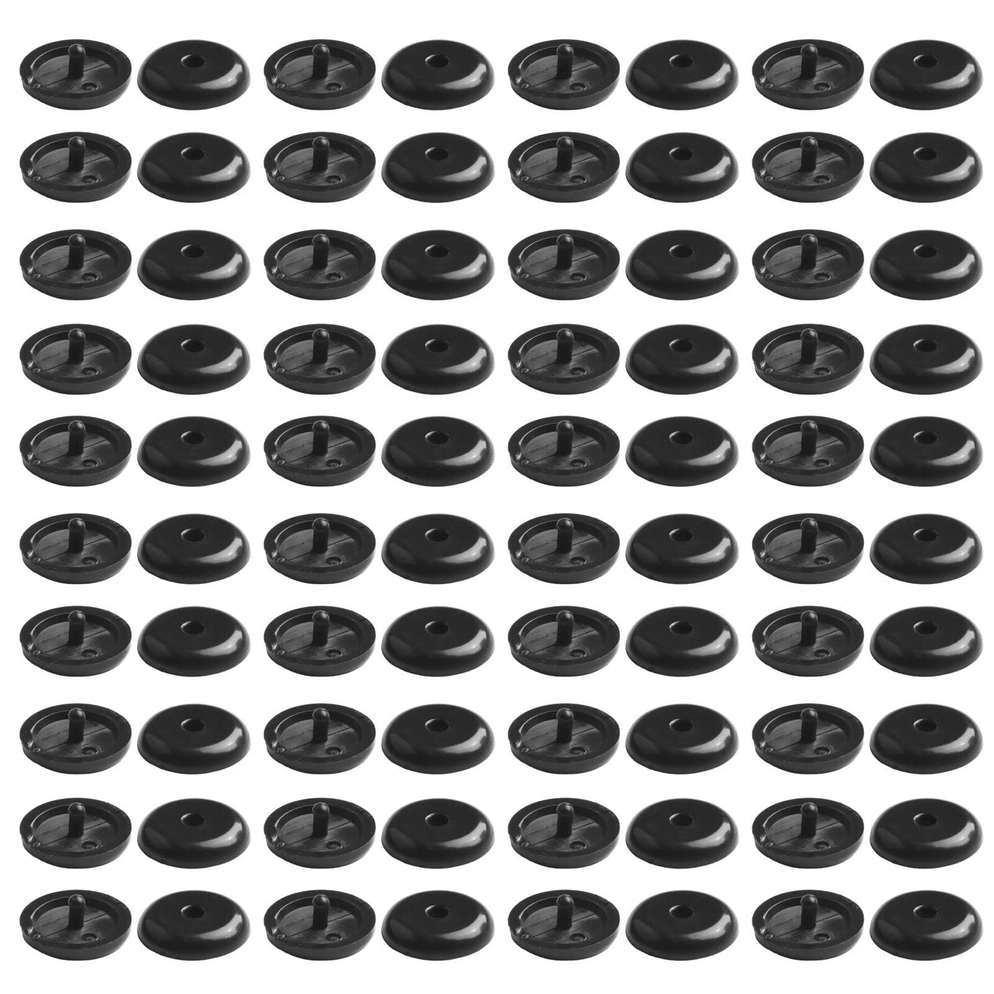 Buckle Stopper Seat Belt Button Pack 20 Pairs for Car