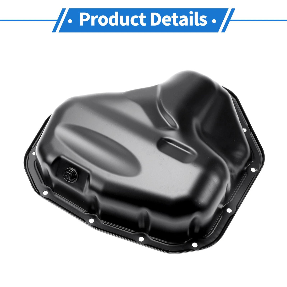 Engine Oil Pan for Toyota Highlander 2009-2019 - 1 x Iron Black