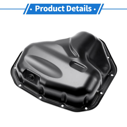 Engine Oil Pan for Toyota Highlander 2009-2019 - 1 x Iron Black