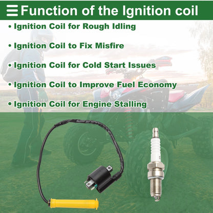 Ignition Coil for Honda ATV TRX420FPA (2009-2013) 1 Set