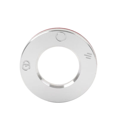 Ignition Switch Lock Trim Ring Cover Silver for Vespa LX LXV S ET4 GTS GTV