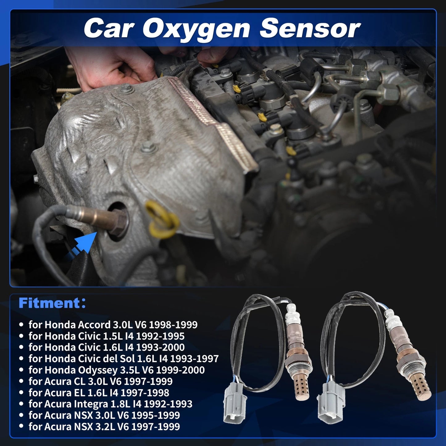 Oxygen Sensors  for Honda Odyssey 3.5L V6 (1999-2000)