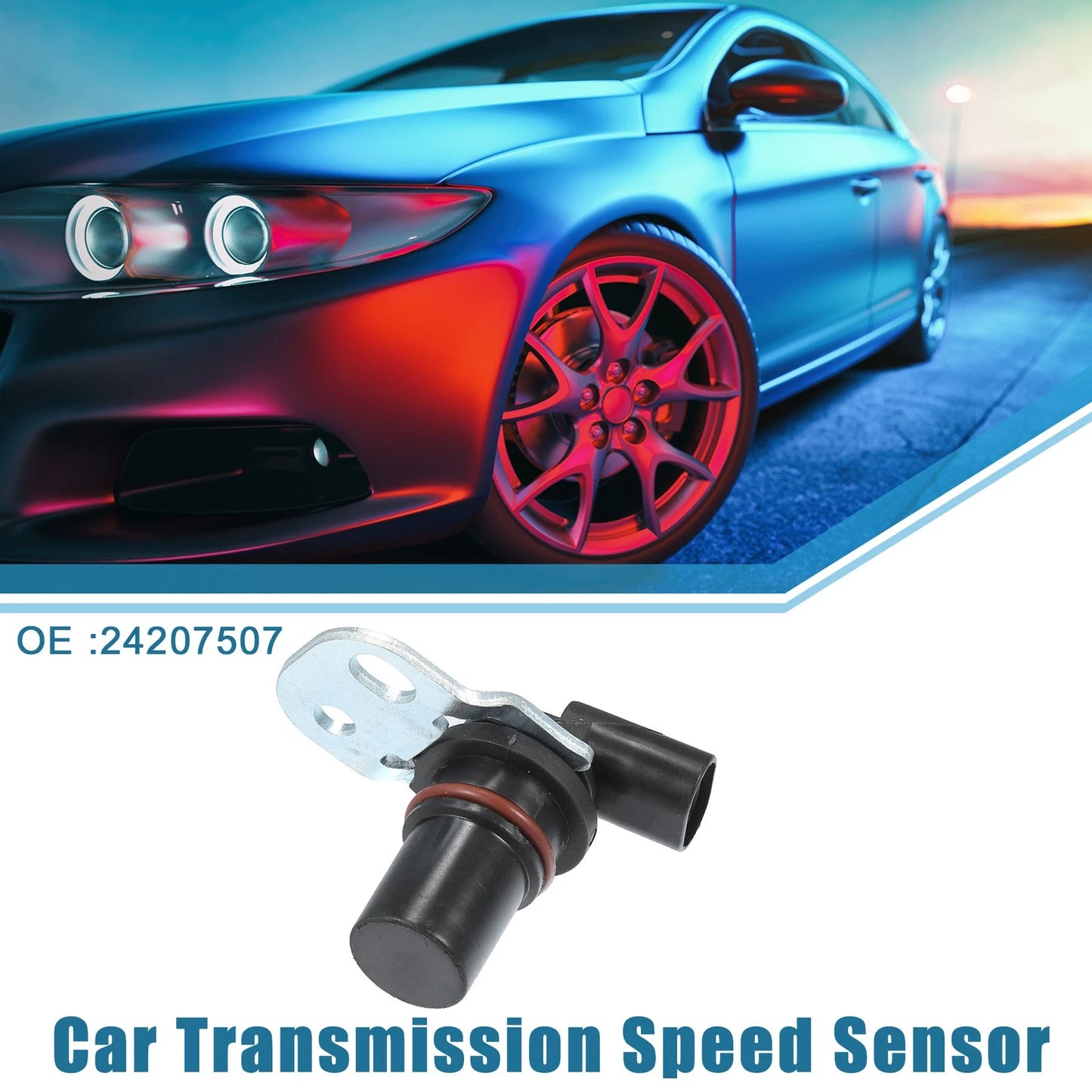 Transmission Speed Sensor for Chevrolet Cavalier 1995-2005 Black