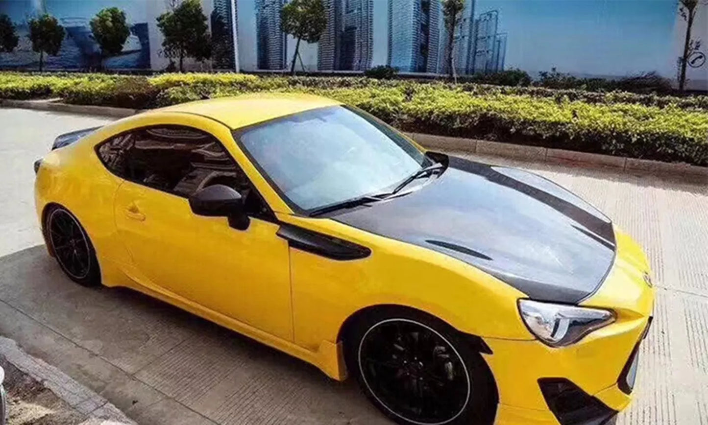Carbon Fiber Air Side Fender Covers for Subaru BRZ, Toyota 86 (2012-2020)