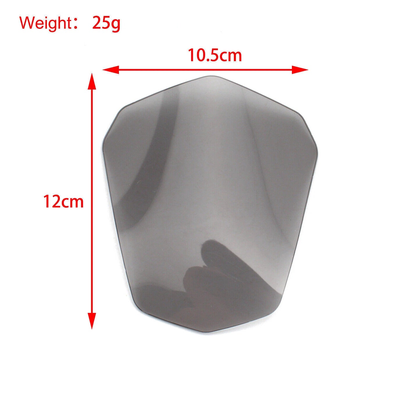 Headlight Glass Cover Smoke for Kawasaki H2 H2R (2015-2019)