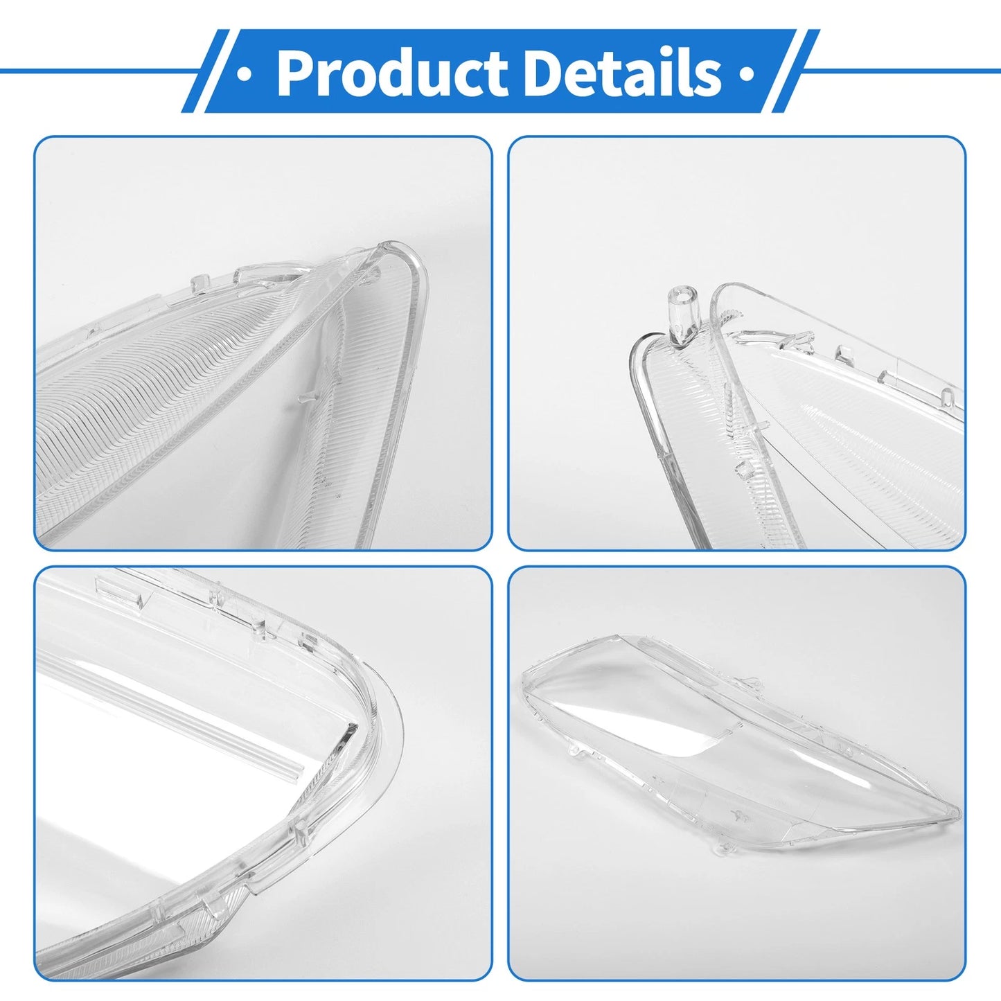 Car Front Left Headlight Lens Cover for Honda Civic (2012-2015)
