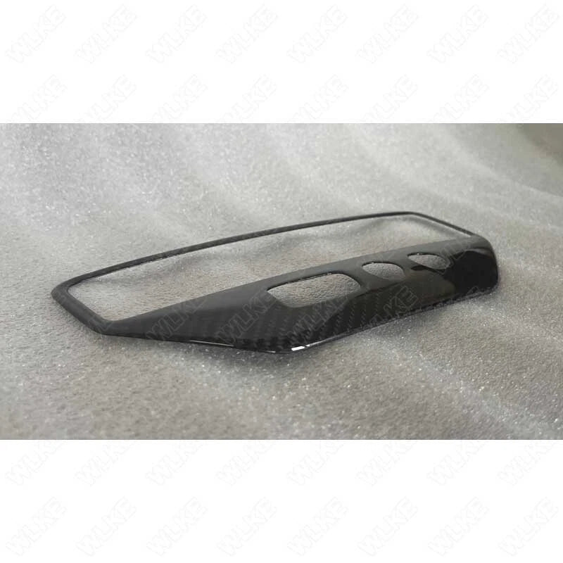 Carbon Fiber Radio Console Panel Cover Trim for Maserati GranTurismo 2008-2017