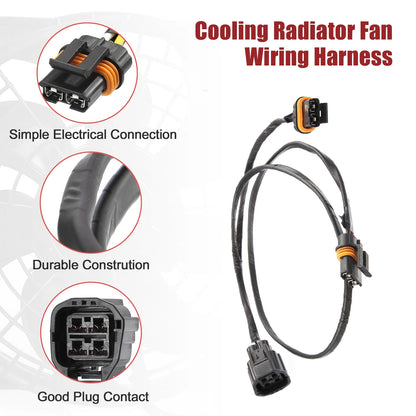 Radiator Cooling Fan Wiring Harness for Dodge Charger Magnum & Chrysler 300