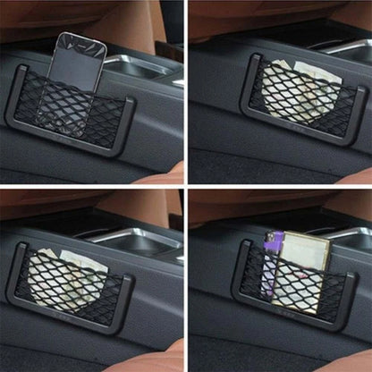 Storage Bag Holder for Car Seat Side Mesh Elastic Net
