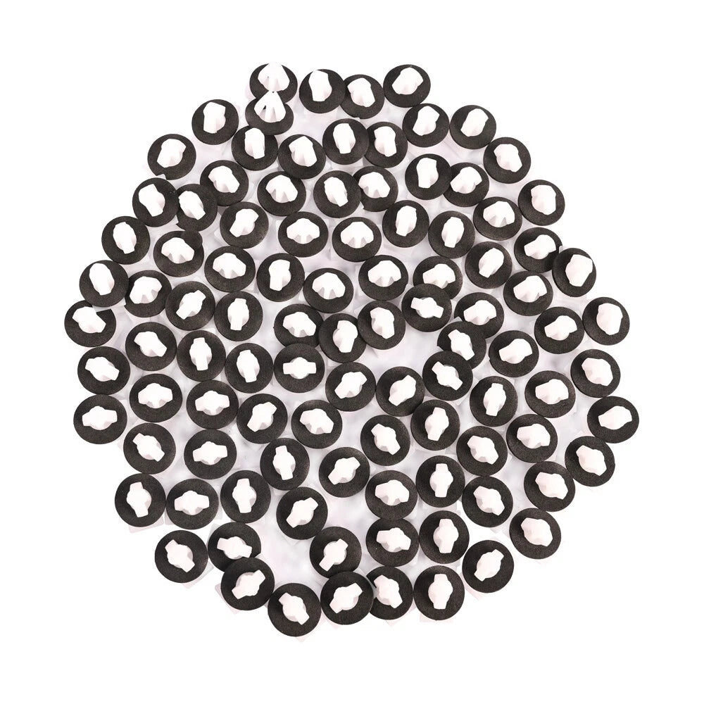 100 Nylon Panel Moulding Clips with seal for GM Chevy Avalanche (2002–2002)