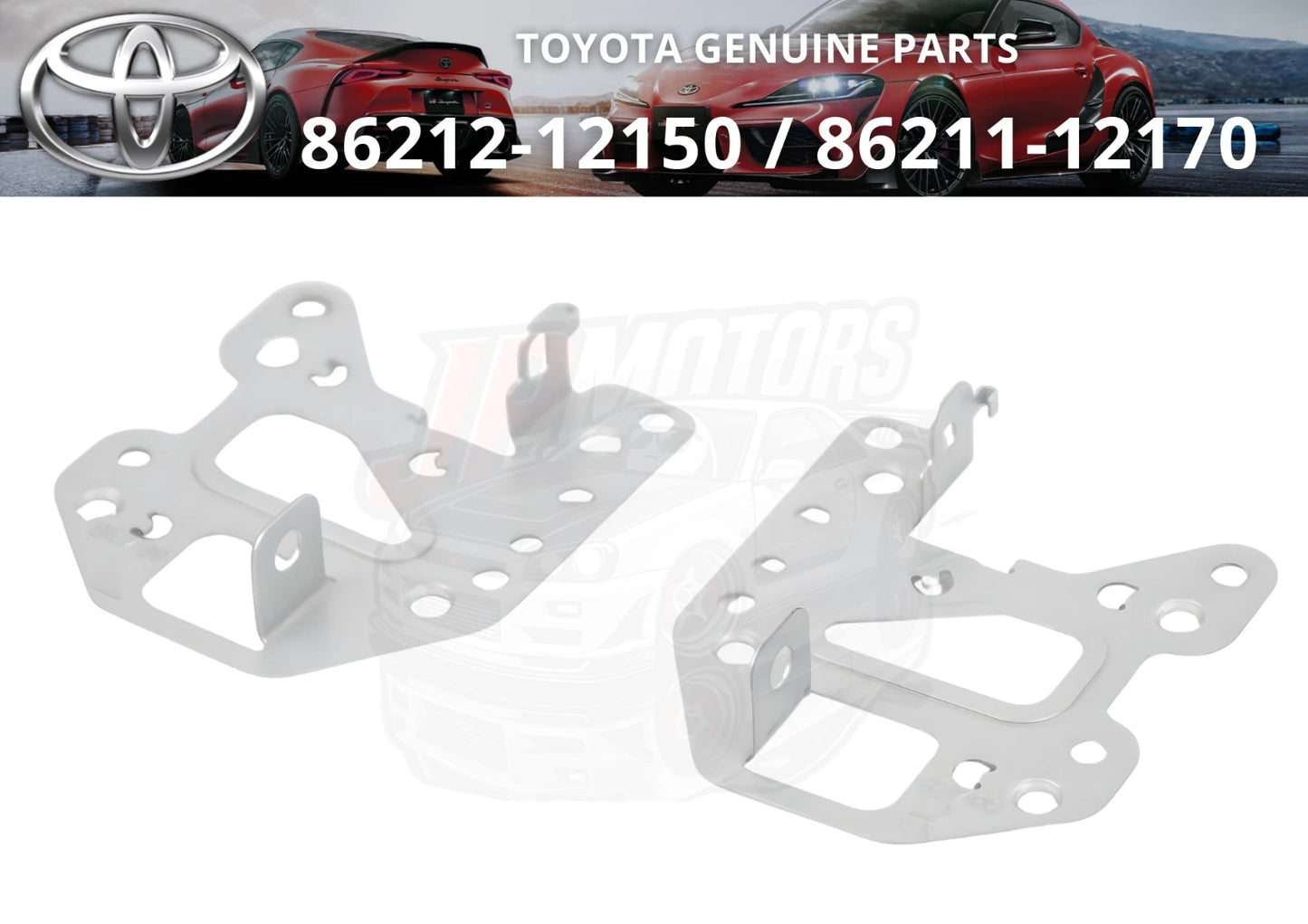 Radio Bracket Set for Toyota Corolla CP Coupe AE86