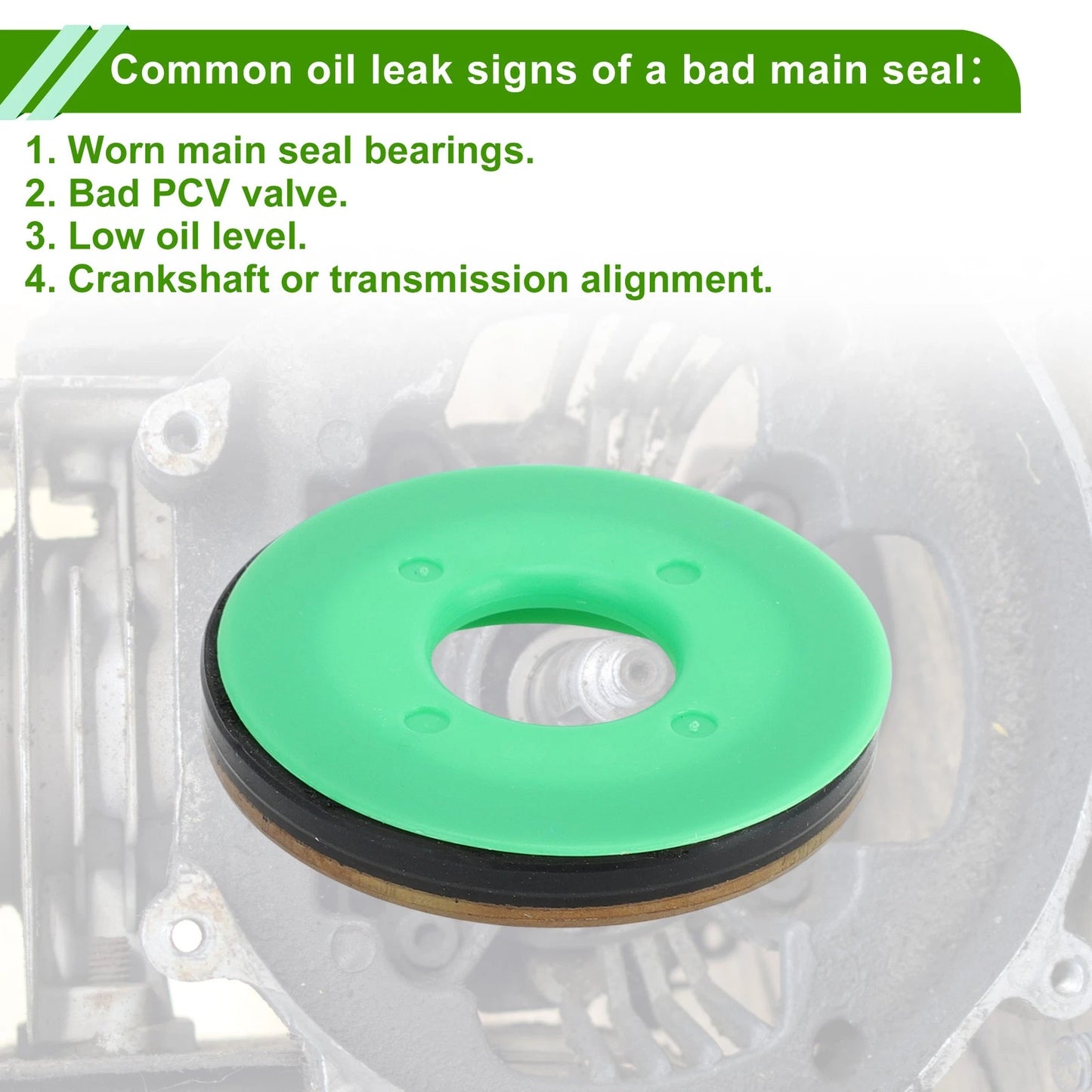 1 Pcs Crankshaft Oil Seal for Chevrolet Cruze Sonic Trax