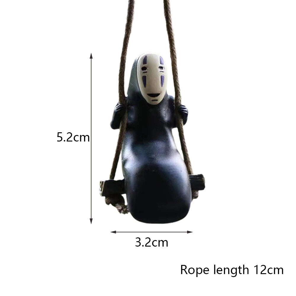 Face Man Car Pendant for Rearview Mirror, Home, Office, Shop