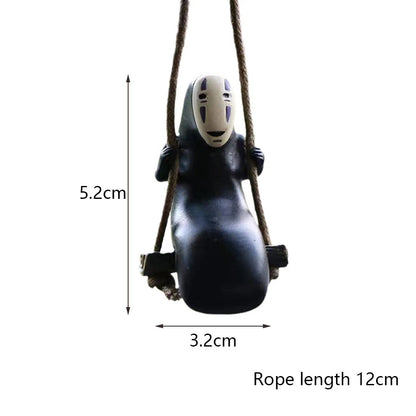 Face Man Car Pendant for Rearview Mirror, Home, Office, Shop