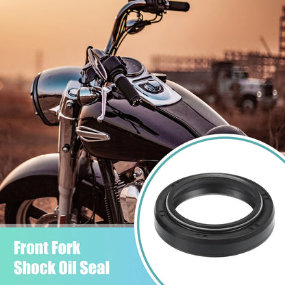 2 x 33mmx45mm Motorcycle Front Fork Shock Oil Seal for YAMAHA YZF-R125 (08-14)