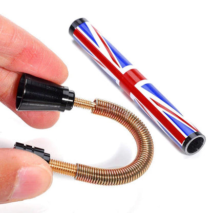 4.2" Short Antenna for MINI Cooper - Union Jack Flag Style (2002-2023)