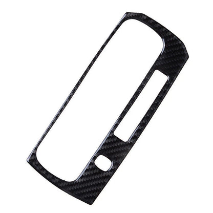 Carbon Fiber Gear Shift Box Panel Cover Trim for 2016-2019 Honda Civic